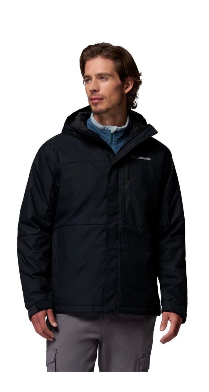 Men’s Columbia Black Hikebound Insulated Coat Size XXL